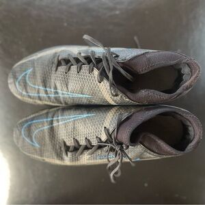 Women’s Black and Blue Soccer Cleats